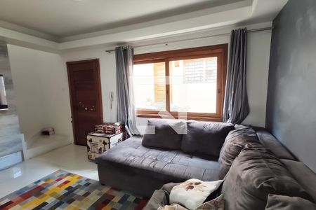 Sala de casa de condomínio à venda com 2 quartos, 60m² em Rondônia, Novo Hamburgo