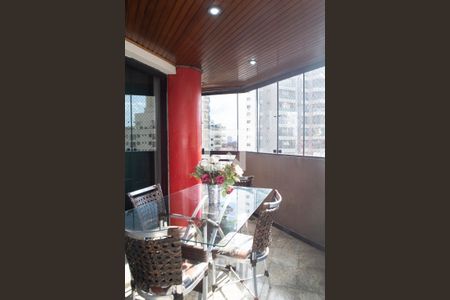 sacada sala de apartamento à venda com 4 quartos, 230m² em Santana, São Paulo