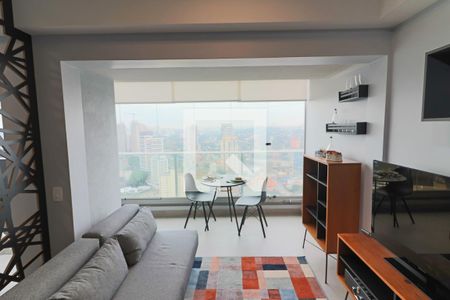 Sala Quarto Cozinha de kitnet/studio para alugar com 1 quarto, 37m² em Butantã, São Paulo