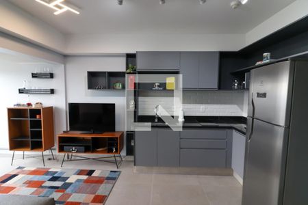 Sala Quarto Cozinha de kitnet/studio para alugar com 1 quarto, 37m² em Butantã, São Paulo