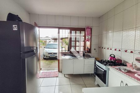 Cozinha de kitnet/studio à venda com 1 quarto, 31m² em Vicentina, São Leopoldo