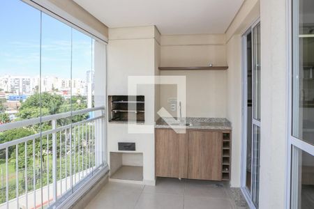 Varanda Gourmet de apartamento para alugar com 1 quarto, 65m² em Barra Funda, São Paulo