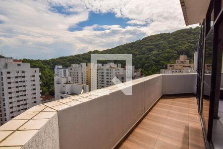 Varanda da Sala de apartamento para alugar com 4 quartos, 588m² em Barra Funda, Guarujá