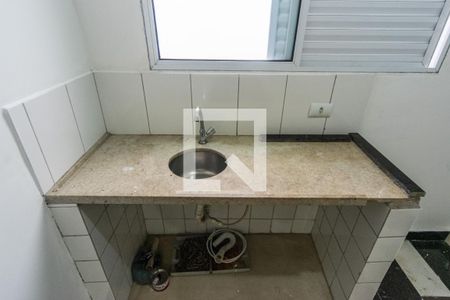 Cozinha de kitnet/studio para alugar com 1 quarto, 20m² em Belenzinho, São Paulo