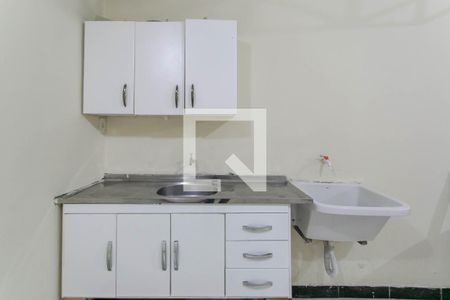 Cozinha de kitnet/studio à venda com 1 quarto, 20m² em Canaa, Belo Horizonte