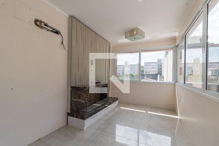 Sala de Estar de apartamento à venda com 3 quartos, 144m² em São João, Porto Alegre