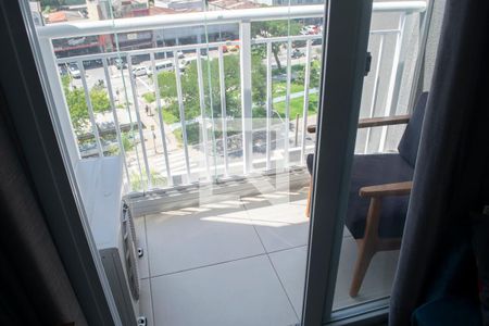 sacada sala de apartamento à venda com 2 quartos, 45m² em Limão, São Paulo