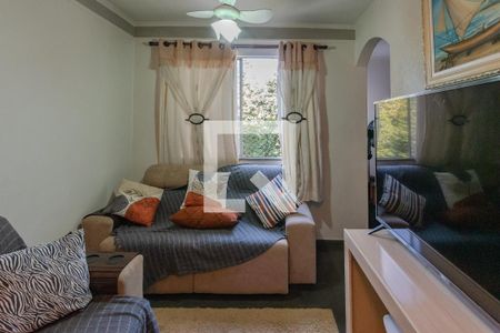 Sala de apartamento à venda com 2 quartos, 62m² em Conjunto Residencial Parque Bandeirantes, Campinas