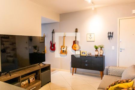 Sala de apartamento à venda com 3 quartos, 80m² em Castelo, Belo Horizonte