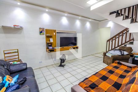 Sala de casa para alugar com 3 quartos, 150m² em Canto do Forte, Praia Grande