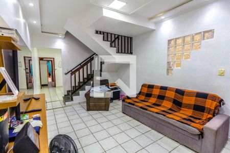 Sala de casa para alugar com 3 quartos, 150m² em Canto do Forte, Praia Grande