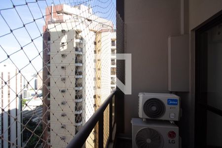 Varanda da Sala de apartamento para alugar com 2 quartos, 70m² em Indianópolis, São Paulo