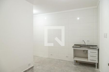 Sala e cozinha de apartamento para alugar com 1 quarto, 39m² em Jardim Aricanduva, São Paulo