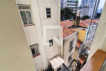 Vista Sala de apartamento à venda com 1 quarto, 40m² em Aclimação, São Paulo