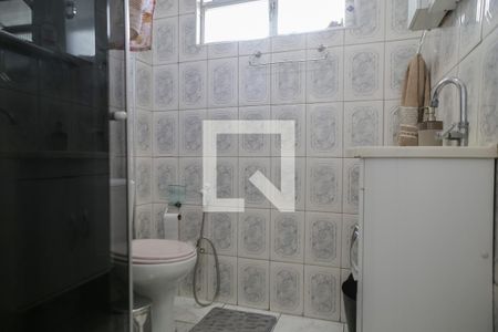 Banheiro de apartamento para alugar com 1 quarto, 72m² em Vila Nossa Senhora de Fátima, São Vicente