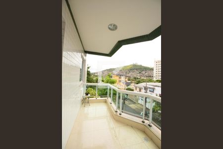 Varanda da sala de apartamento à venda com 2 quartos, 70m² em Vicente de Carvalho, Rio de Janeiro