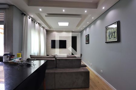 Sala de apartamento à venda com 3 quartos, 184m² em Vila Curuca, Santo André