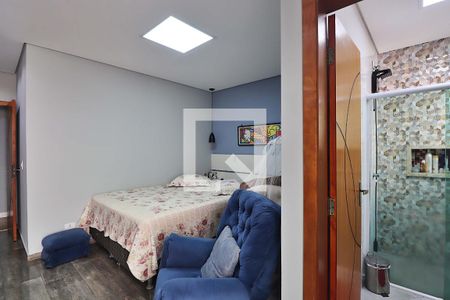 Quarto Suíte de apartamento à venda com 3 quartos, 184m² em Vila Curuca, Santo André