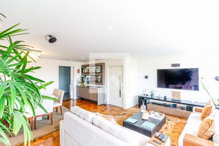 Sala de Estar de apartamento para alugar com 3 quartos, 154m² em Santo Amaro, São Paulo