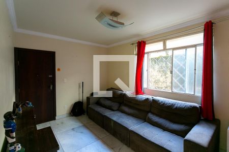 Sala de apartamento à venda com 3 quartos, 90m² em São Lucas, Belo Horizonte