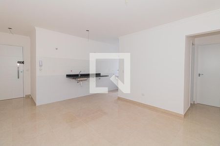 Sala e Cozinha de apartamento à venda com 1 quarto, 42m² em Vila Gustavo, São Paulo