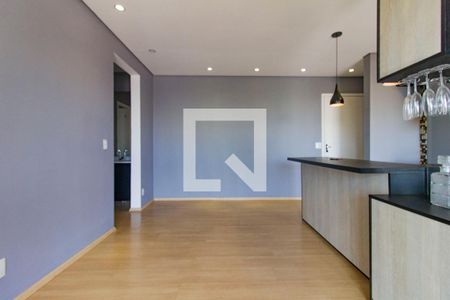 Sala de apartamento à venda com 1 quarto, 45m² em Fazenda Morumbi, São Paulo