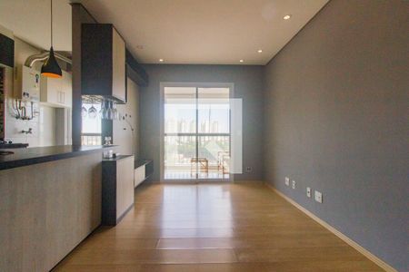 Sala de apartamento à venda com 1 quarto, 45m² em Fazenda Morumbi, São Paulo