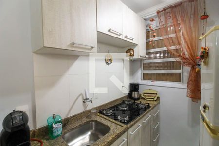 Cozinha de apartamento à venda com 2 quartos, 49m² em Mato Grande, Canoas