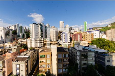 Sala - VIsta de kitnet/studio para alugar com 1 quarto, 74m² em Buritis, Belo Horizonte