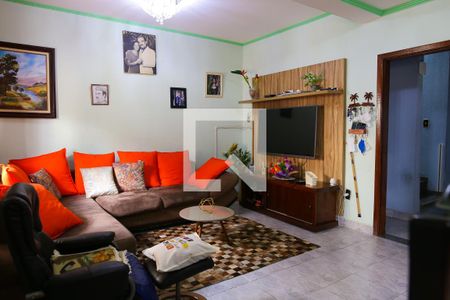 Sala de casa à venda com 7 quartos, 850m² em Santa Maria, Santo André