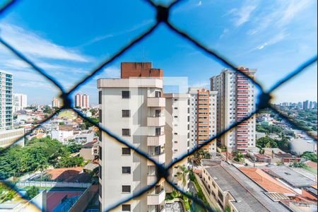 Vista da Varanda da Sala de apartamento à venda com 4 quartos, 143m² em Vila Bastos, Santo André