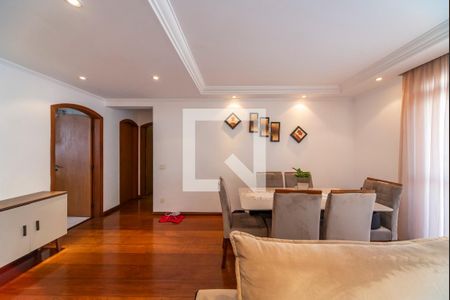 Sala de apartamento à venda com 4 quartos, 143m² em Vila Bastos, Santo André