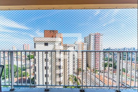 Varanda da Sala de apartamento à venda com 4 quartos, 143m² em Vila Bastos, Santo André