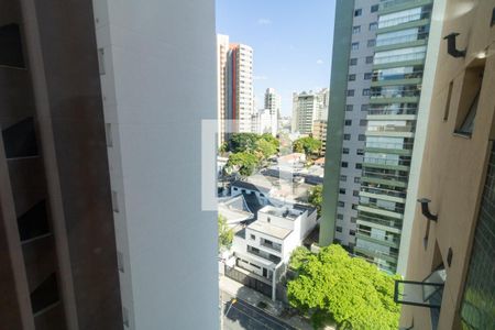 Vista da Sala de apartamento para alugar com 1 quarto, 50m² em Jardim, Santo André