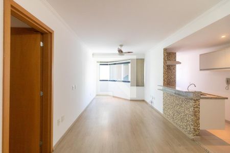 Sala de apartamento à venda com 1 quarto, 50m² em Jardim, Santo André