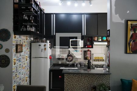 Sala/Cozinha de apartamento à venda com 1 quarto, 36m² em Água Branca, São Paulo