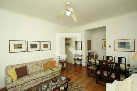 Sala de apartamento à venda com 3 quartos, 92m² em Flamengo, Rio de Janeiro