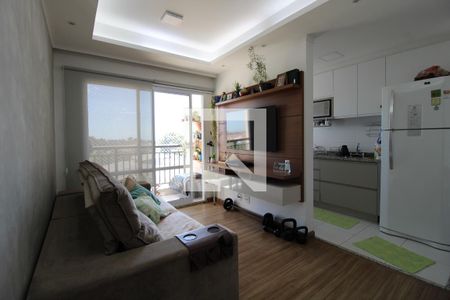 Sala de apartamento à venda com 2 quartos, 58m² em Jardim Chapadão, Campinas