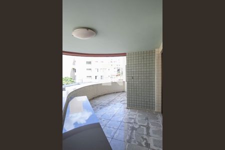 Varanda da sala  de apartamento à venda com 4 quartos, 190m² em Cidade Nova, Belo Horizonte