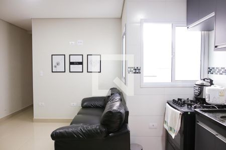 Sala de apartamento à venda com 2 quartos, 98m² em Vila Gilda, Santo André