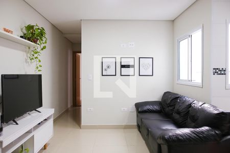 Sala de apartamento para alugar com 2 quartos, 98m² em Vila Gilda, Santo André