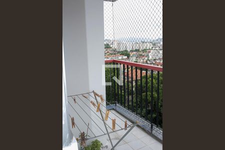 Varanda da Sala de apartamento à venda com 2 quartos, 69m² em Engenho Novo, Rio de Janeiro