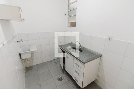 Cozinha de apartamento para alugar com 1 quarto, 50m² em Barra Funda, São Paulo