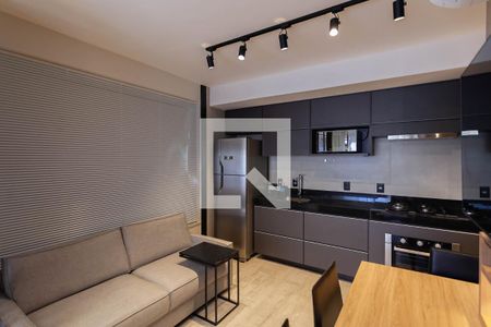 Sala de kitnet/studio para alugar com 1 quarto, 40m² em Lourdes, Belo Horizonte