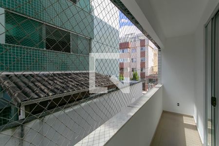 Varanda da Sala de apartamento para alugar com 3 quartos, 126m² em Castelo, Belo Horizonte