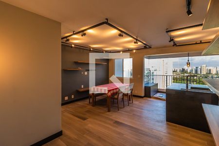 Sala de apartamento à venda com 2 quartos, 69m² em Alphaville Empresarial, Barueri