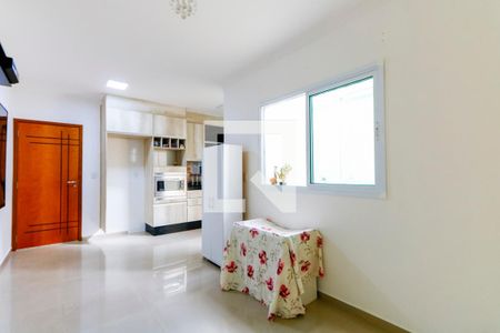 Sala de apartamento à venda com 2 quartos, 60m² em Vila Príncipe de Gales, Santo André