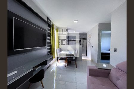 sala de apartamento para alugar com 2 quartos, 46m² em Santo Andre, São Leopoldo