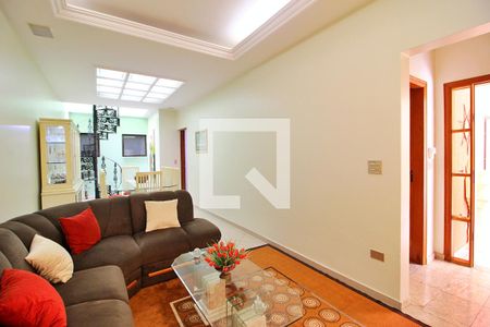 Sala de casa à venda com 4 quartos, 300m² em Vila Camilópolis, Santo André