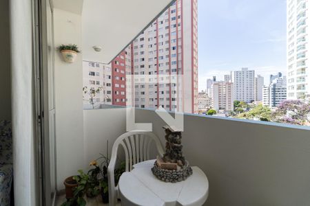 Varanda da Sala de apartamento à venda com 3 quartos, 80m² em Aclimação, São Paulo